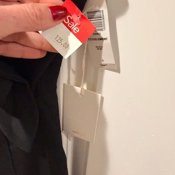 Wilfred Black V-Neck Romper - Picture 3 of 3